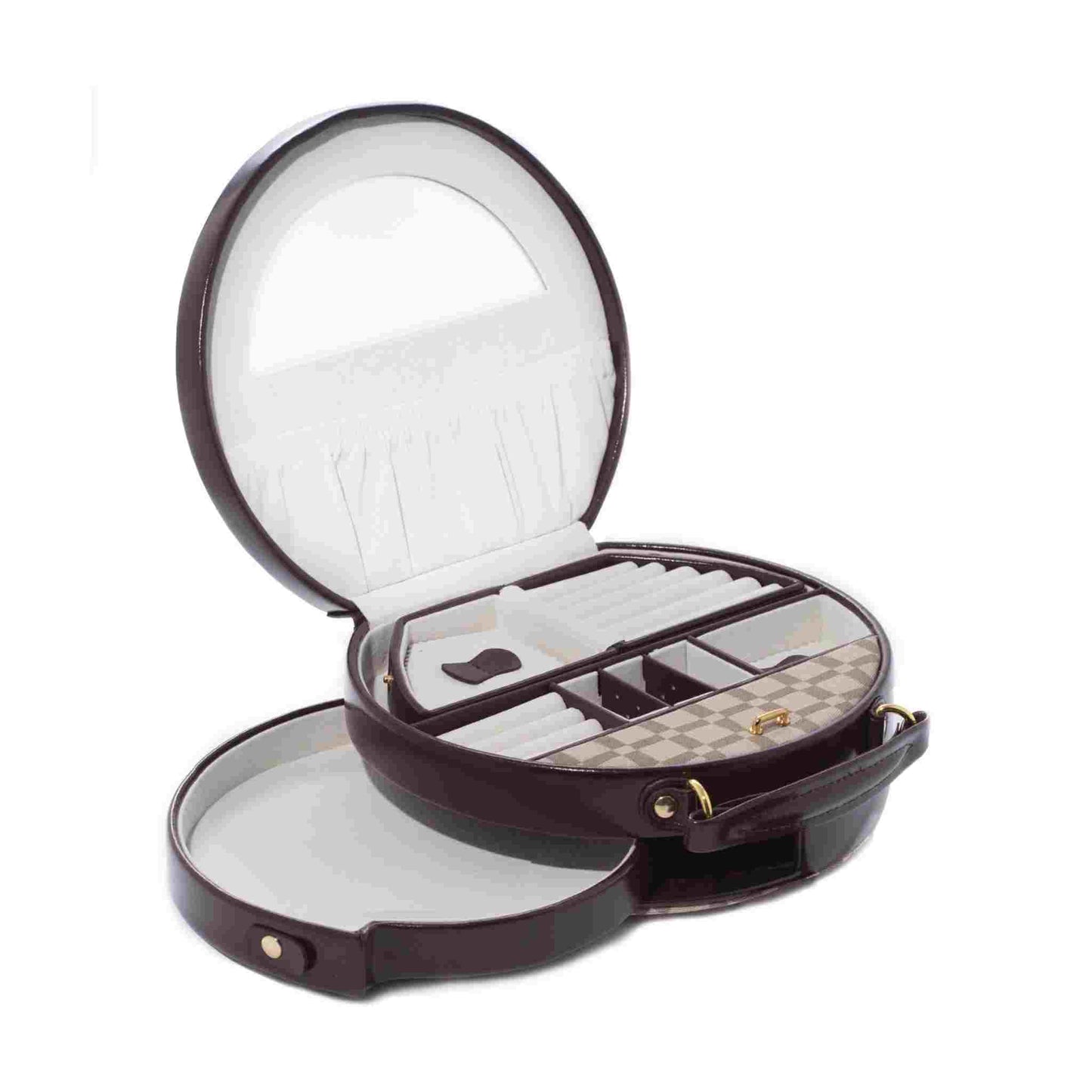 Elise leather Jewelry Box 9.5 x 3.5 x 8.5