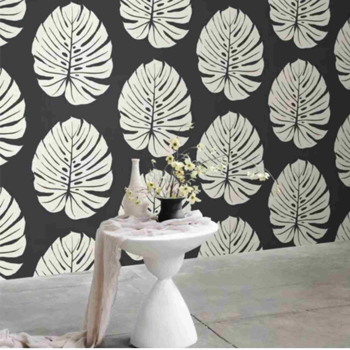 Bali Leaf Unpasted Stylish Wallpaper
