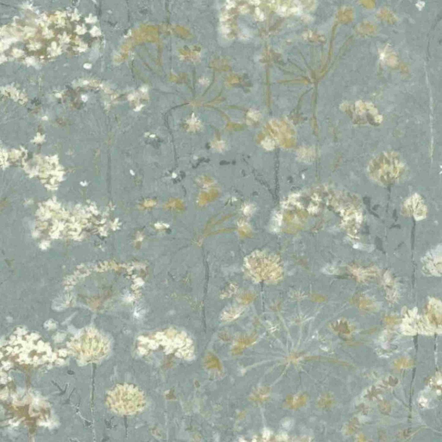 Botanical Fantasy Premium Peel and Stick Wallpaper Blue/Beige