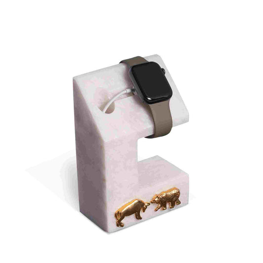 "Hermes" iWatch Stand- Pure