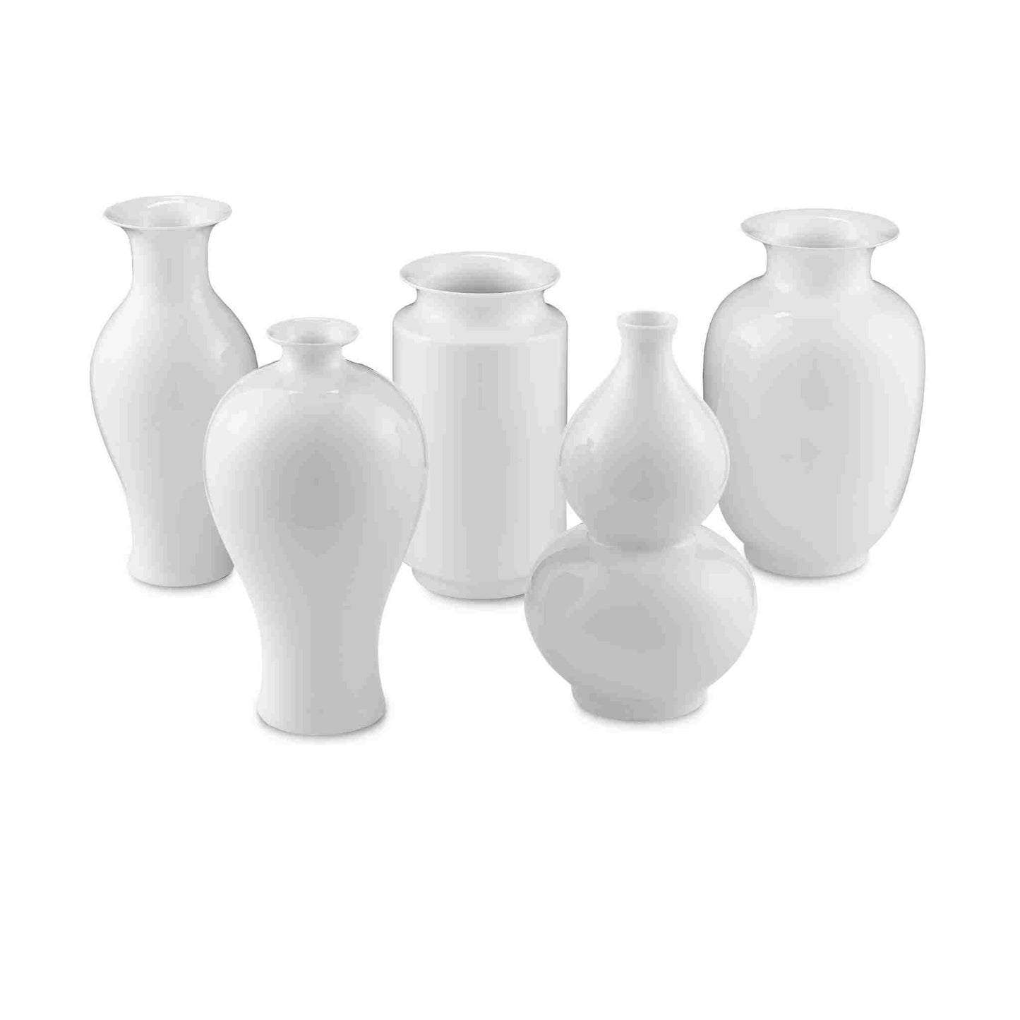 Imperial White Medium Vase Set