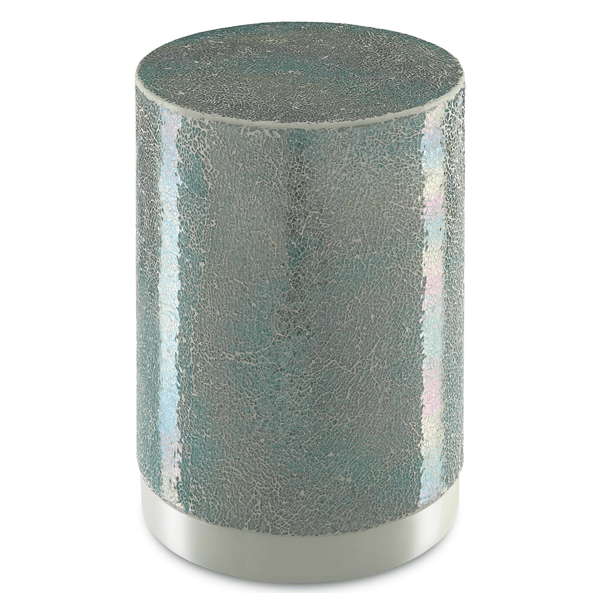 Aviva Stanoff Mermaid Glass Table/Stool 18.375