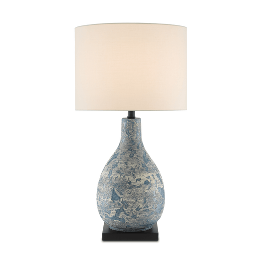 Ostracon Table Lamp H: 28.5" Dia: 15"
