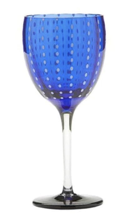 Handblown Perle Wine Goblet (Set of 2)