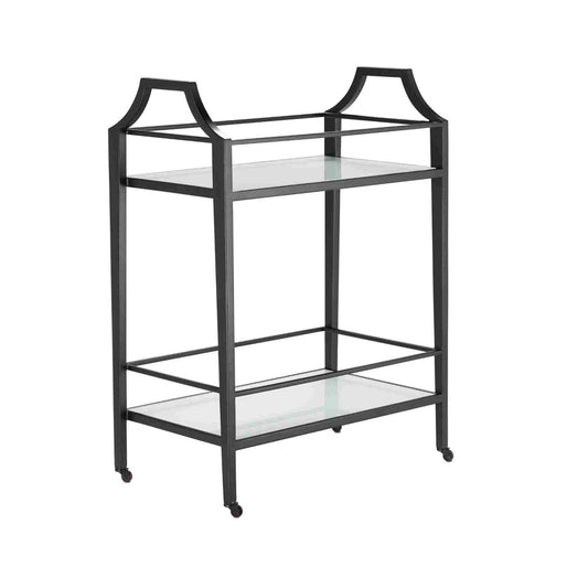 Torrey Black Bar Cart